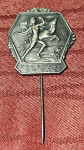 RARE VINTAGE PIN BADGE, ISPITANI LOVAC- TESTED HUNTER