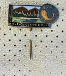 RIBARSTVO, KRAKOW POLJSKA - EMAJLIRANA ZNAČKA