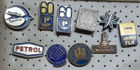 STARA METALNA ZNAČKA, LOT 10. ZNAČAKA, RAZNE RAZLIČITE ZNAČKE