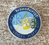 TRANSTURIST VOGEL, SLOVENIJA - ZNAČKA NA POPREČNU IGLU