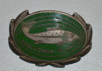 Velika emajlorana ribička značka - zaslužnom članu