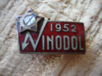 Značka Radne akcije VINODOL 1952