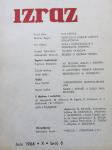 IZRAZ, časopis za kulturu, jedan broj, 1966.