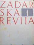 Zadarska revija - tri broja, 1957. LOT