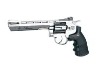Zračni revolver Dan Wesson 6" 4.5mm/0.177 DIABOLO CO2  - srebrni