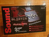 Creative Sound Blaster X-Fi Fatal1ty Extreme Gamer edition