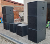 HK audio razglas, 8 kutija