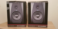 M-Audio Studiophile CX8 Monitors - novo
