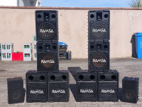 Ramsa 2600w + 320w monitori