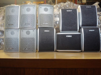 zvučnici od kućnog kina10 komada(Vivax 5 kom,Cat 5 kom) sve za 40 eura