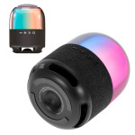 Aku. 1500mAh LED RGB prenosni bluetooth 5.0 zvočnik USB FM radio črn