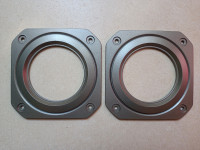Plastični ukrasni okviri za 2.75-3.0" zvučnike, 113x113 mm, rupa 70 mm