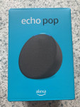 Potpuno novi bluetooth zvučnik Amazon Alexa Echo Pop, crni antracit