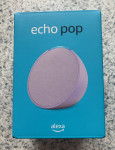 Potpuno novi bluetooth zvučnik Amazon Alexa Echo Pop, ljubičasti