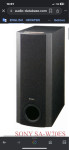 Sony active subwoofer SA-W70ES