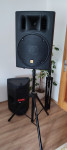 Zvučnici 2x300 rms + stalci (akcija 399 Eur)