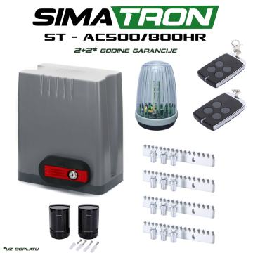 Motor za kliznu ogradu vrata do 500/800kg + sva oprema dvorišna ograda