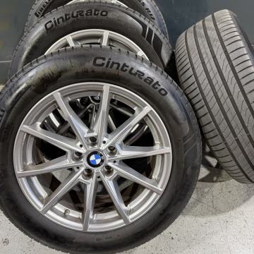 Alu felge 17''Original BMW 17" alu felge + Pirelli gume 225/55 DOT2025