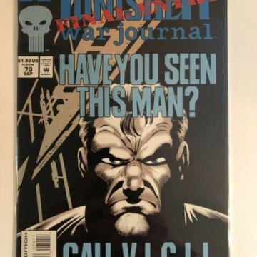 THE PUNISHER FINAL ENTRY war journal - HAVE YOU SEEN THIS MAN?