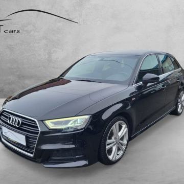 AUDI A3 2.0 TDI S-TRONIC 3X S/LINE NAVI KOŽA CRNO NEBO VELIKI SERVIS