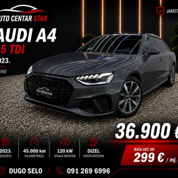 Audi A4 35 TDI S-line ☆ u PDV-u ☆ GARANCIJA ☆ RATA OD 299€