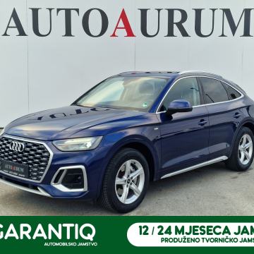 Audi Q5 Sportback 35TDI *S-LINE* AUTOMAT,KOŽA,KAM,GR.SJEDALA,JAMSTVO