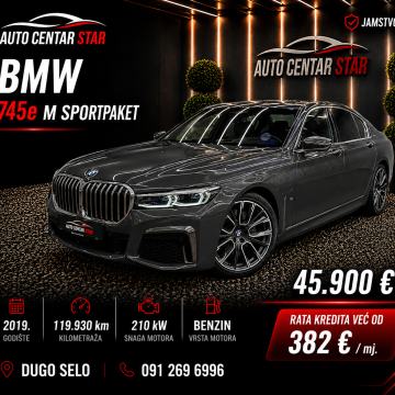 BMW 745e M Sportpaket ☆ GARANCIJA ☆