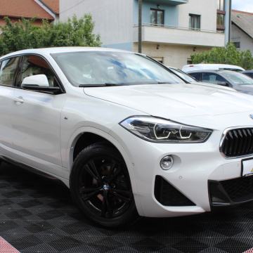BMW X2 18d AUTOMATIK, M-PAKET, NAVIGACIJA, LED, KOŽA, ALU 17", ITD...