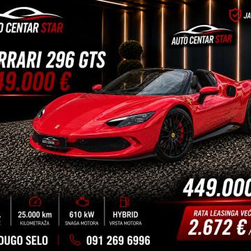 Ferrari 296 GTS ☆ u PDV-u ☆ Garancija ☆
