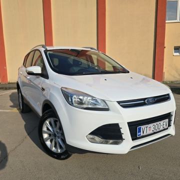 FORD KUGA 2.0 TDCi TITANIUM-NAVI-TEMPO-V+M SERVIS-N.GUME-REG 10/2026