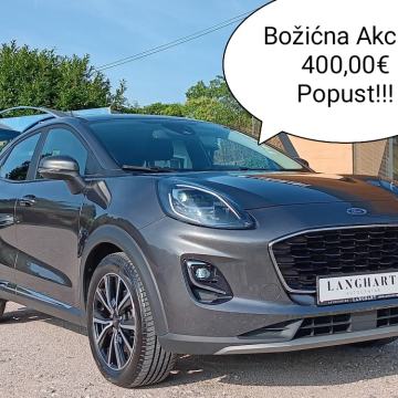 Ford Puma 1,5 EcoBlue Titanium,1vlasnik,Servisna,LEASING BEZ UČEŠĆA !