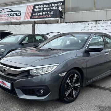 Honda Civic 1.6 DTEC Elegance, navi, kamera, alu felge, jamstvo...