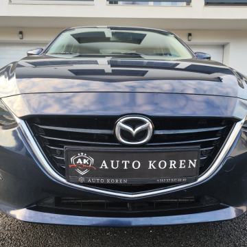 Mazda 3 CD150,Bose,bi-xenon,18",head-up,navi,servis