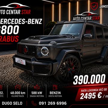 Mercedes-Benz G800 BRABUS ☆ u PDV-u ☆ GARANCIJA ☆ RATA OD 2.498€