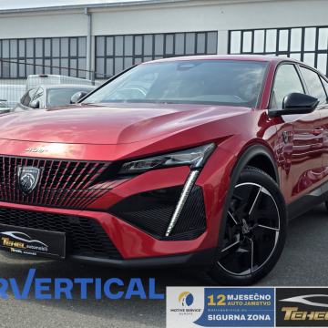Peugeot 408 130 KS, AT 8, GT LINE, LED MATRIX, KAMERA, JAMSTVO, PDV