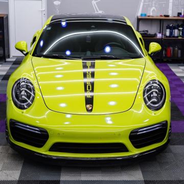 Porsche 911 Turbo S PTS ACID GREEN LIMITED