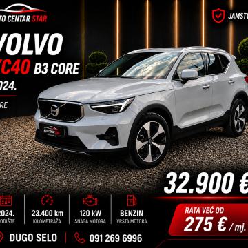 Volvo XC40 B3 Core ☆ GARANCIJA ☆ RATA OD 299€