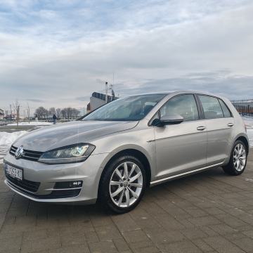 VW Golf 7 2,0 TDI DSG HIGHLINE, LED, NAVI, KOŽA..