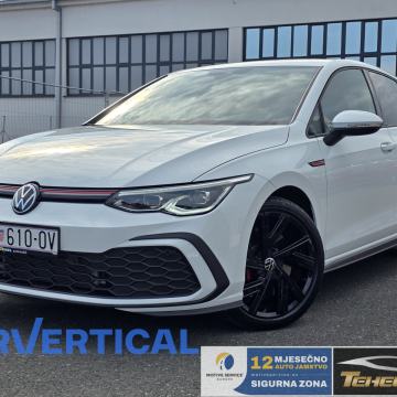 VW Golf 8 2,0 DSG GTI 245 KS, AMBI LIGHT, CAR VERTICAL, PDV, 12/2023