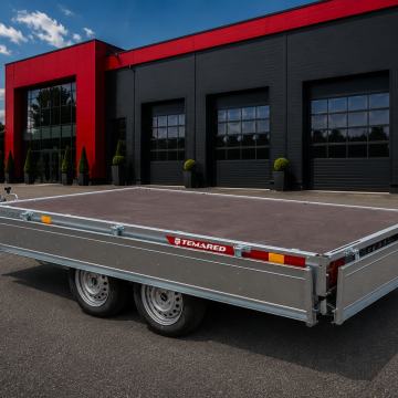 Prikolica Temared TRANSPORTER 3015/2, 750 kg, B-kategorija