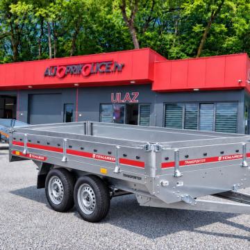 Prikolica Temared TRANSPORTER 3015/2, 750 kg, B-kategorija