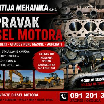 REPARATURA DIZEL MOTORA | PROFESIONALNO I POUZDANO