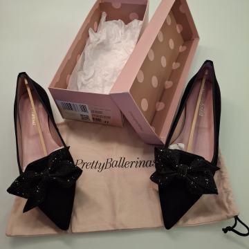 Pretty Ballerinas crne balerinke 41
