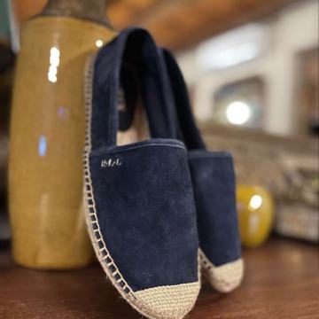 Ralph Lauren plave espadrile od brušene kože - Novo
