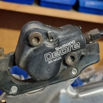 Shimano XT dual control kočnice