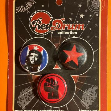 Bedževi - Lot 3 kom- Anarchy, Punk tematika