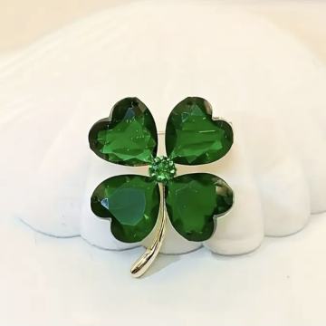 BROŠ djetelina s 4 lista  -  NOVO