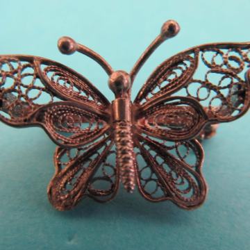 BROŠ - LEPTIR - FILIGRAN