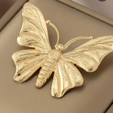 BROŠ LEPTIR  -  NOVO