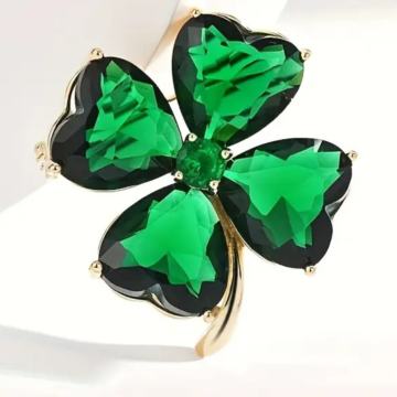 BROŠ djetelina s 4 lista  -  NOVO